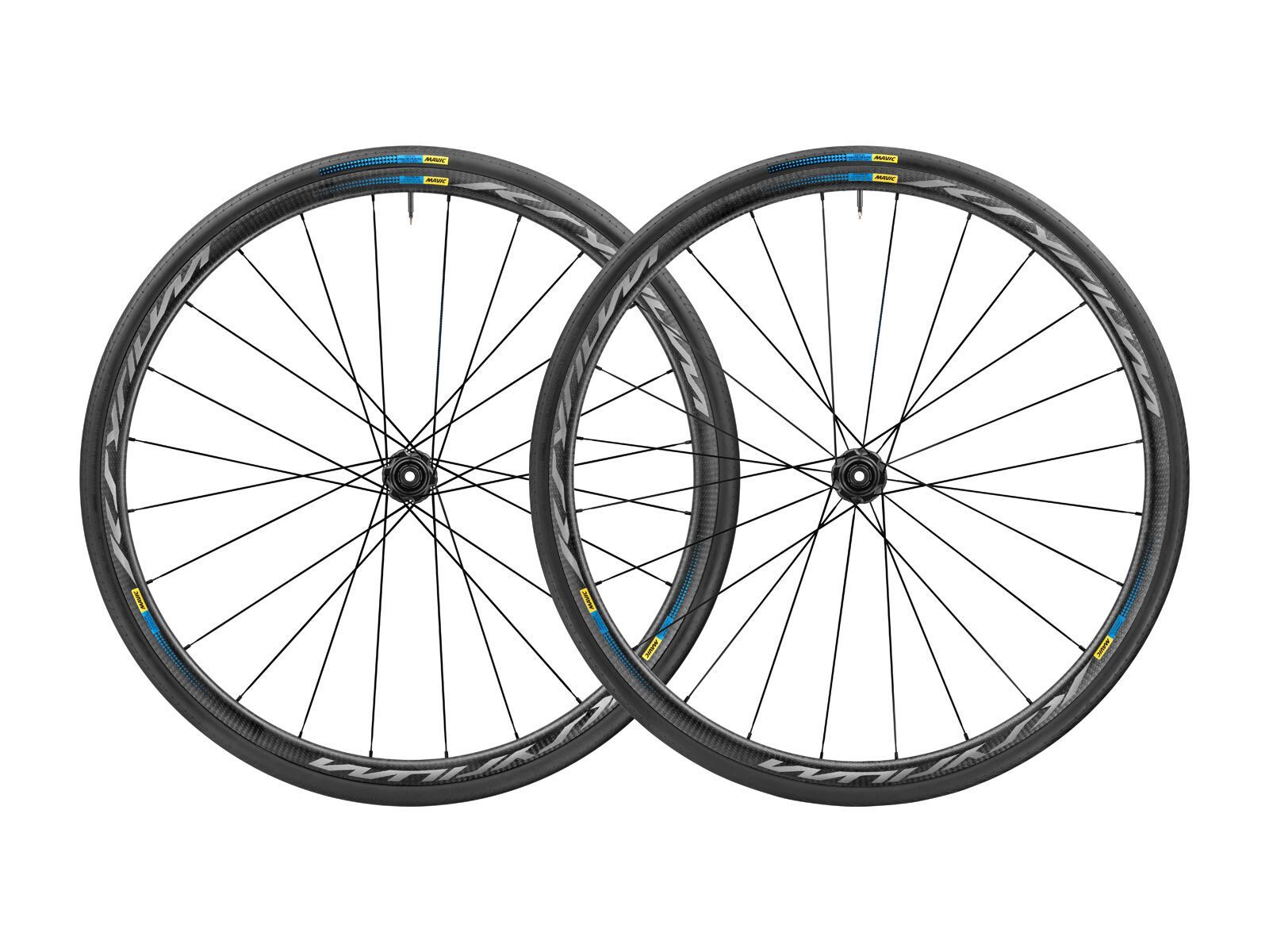 Mavic Ksyrium Pro Carbone SL C Disc Haute Route Center-Lock, black - Bild 1