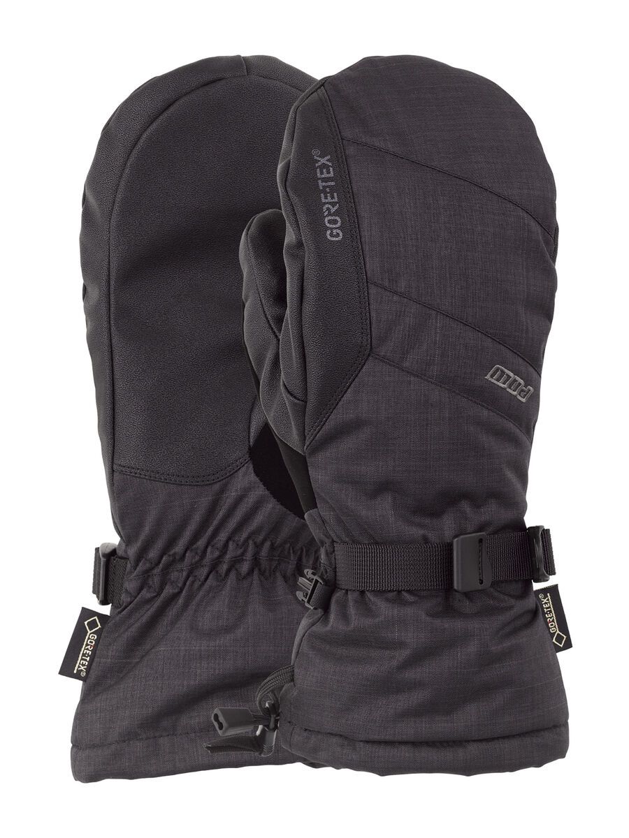 POW Gloves Warner Gore-Tex Long Mitt, black - Bild 1