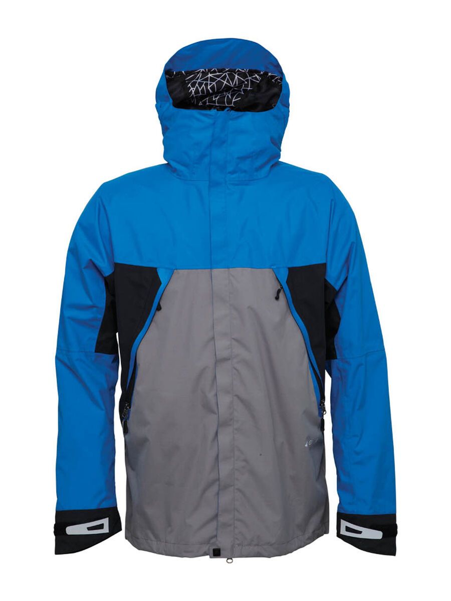 686 Glacier Tract Jacket, Blue Colorblock - Bild 1