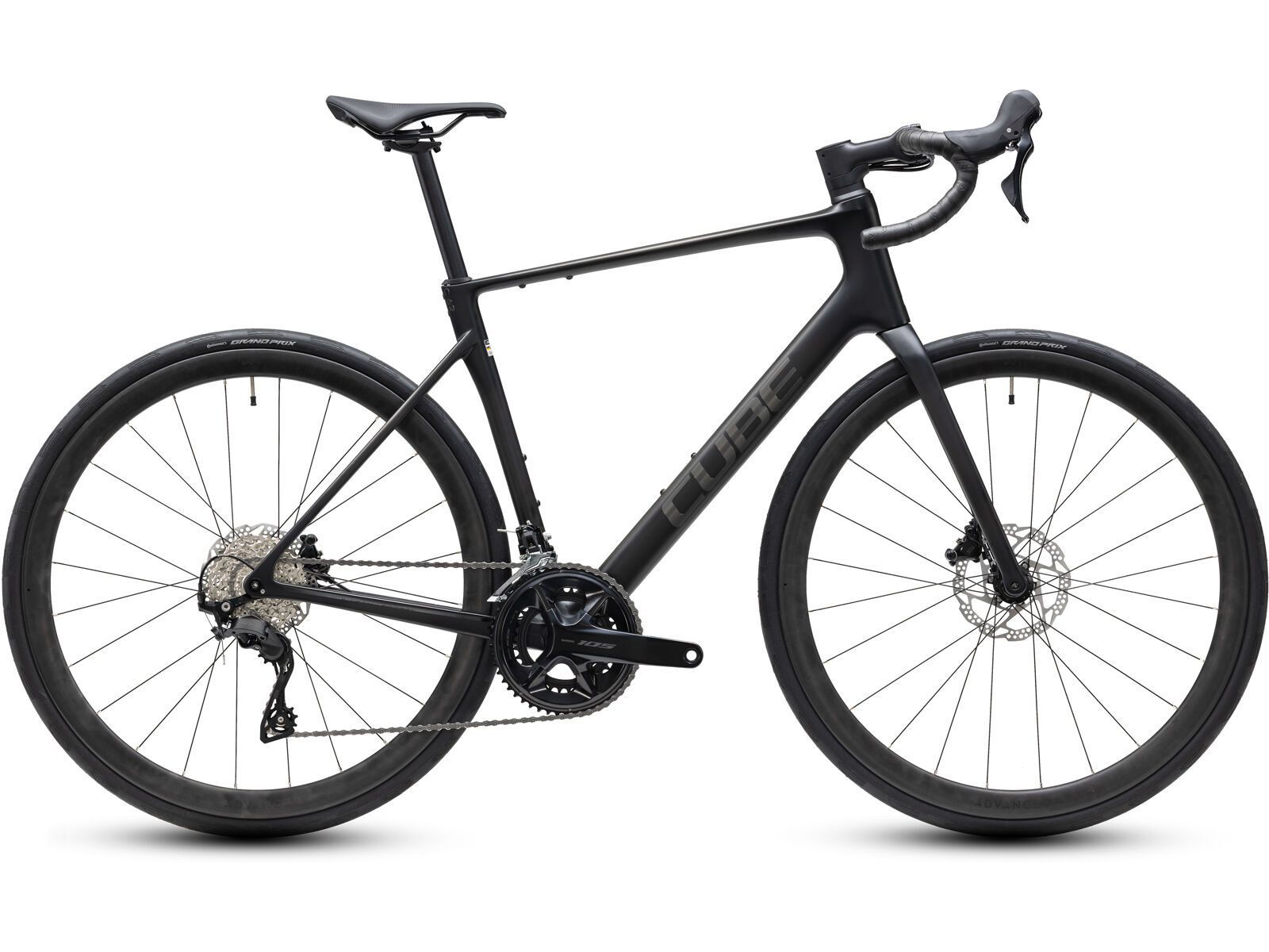 Cube Attain C:62 Race, carbon´n´coalchrome - Bild 1