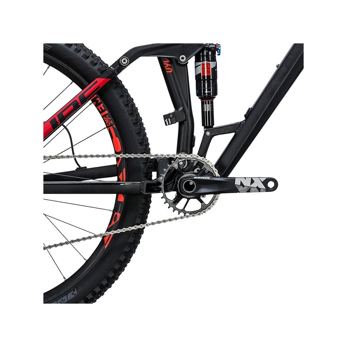 Cube Stereo 160 HPA Race 27.5, black´n´red - Bild 3