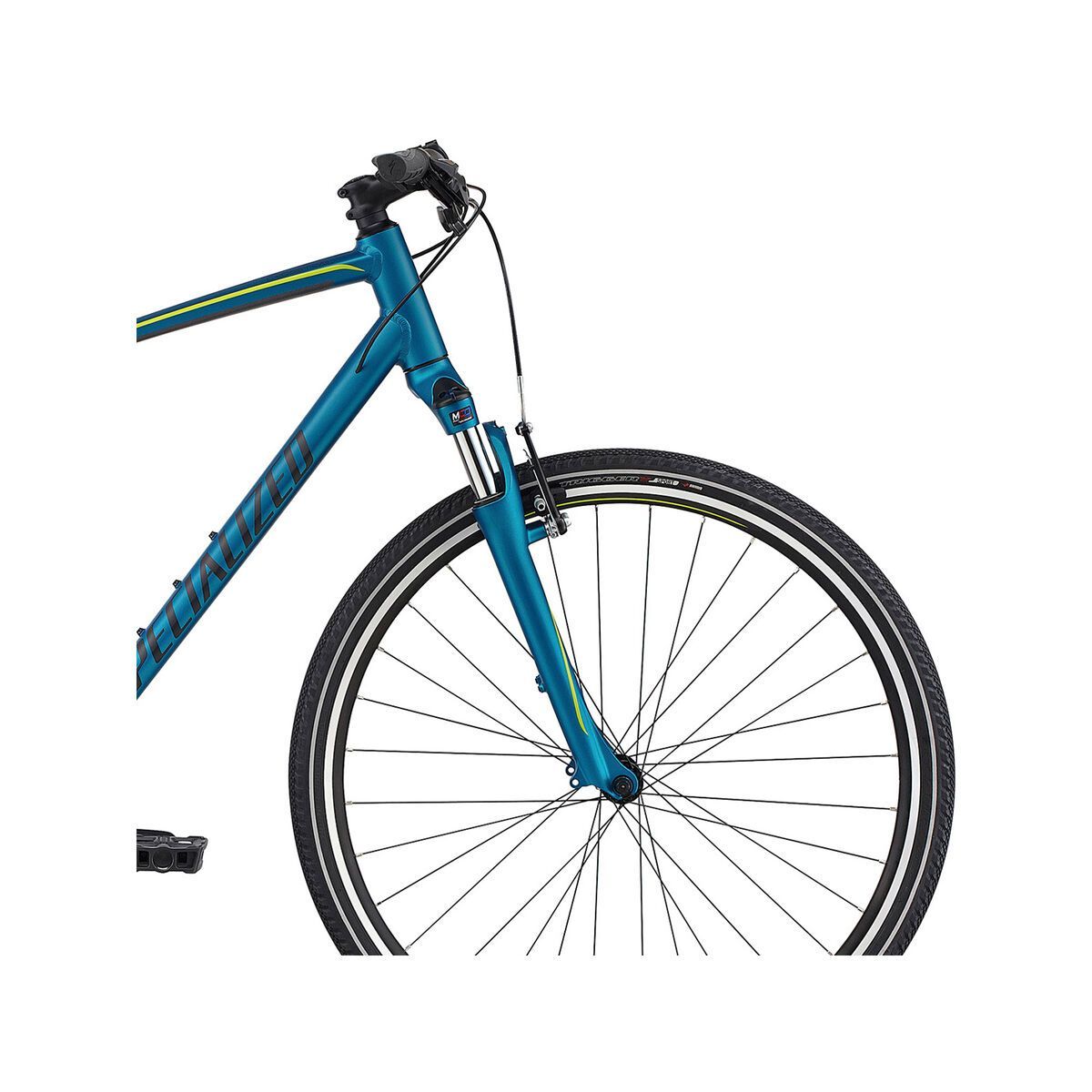 Specialized Crosstrail, marine blue/nearly black/hyper green reflective - Bild 5