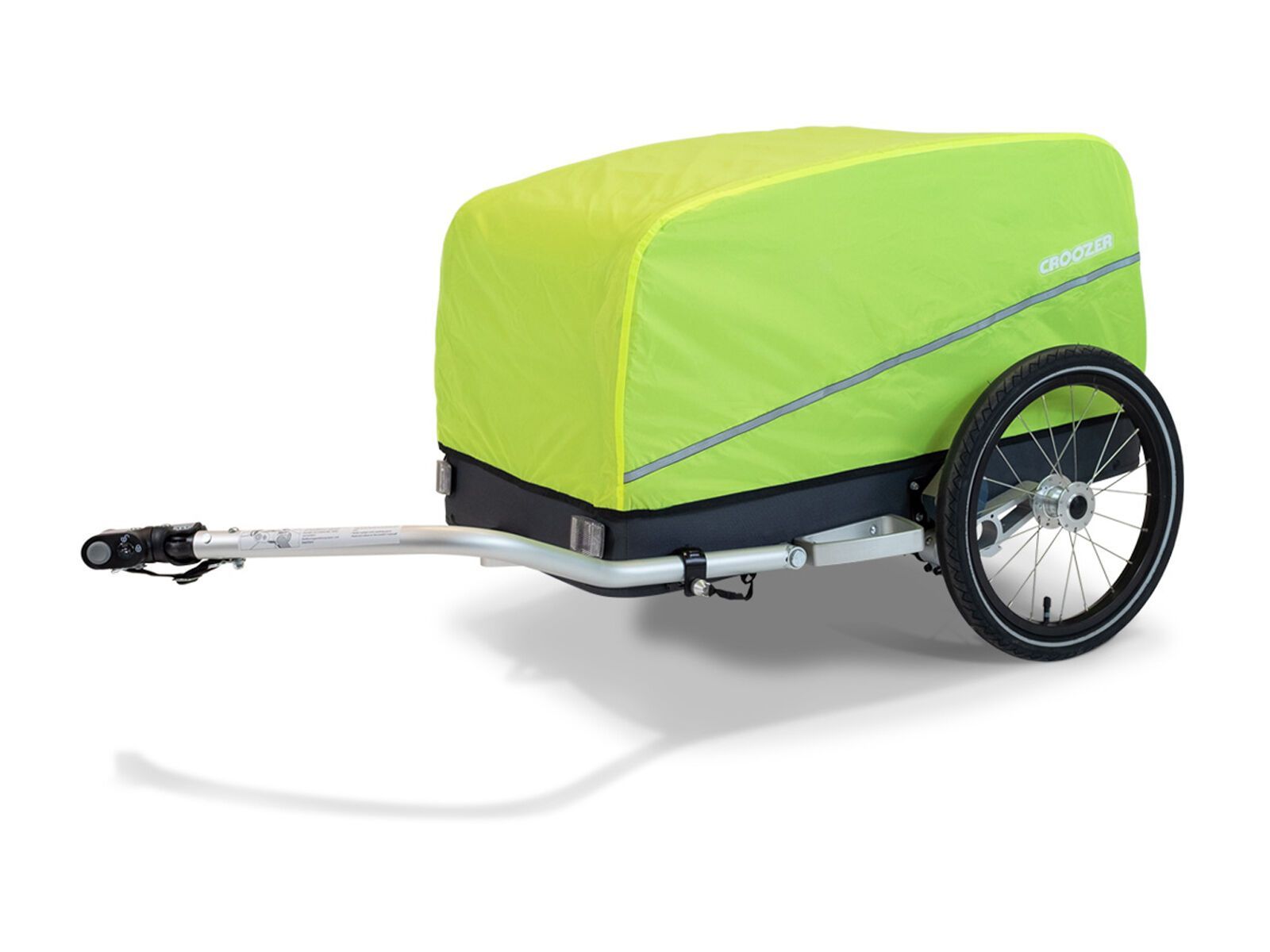 Croozer Regenverdeck für Cargo Kalle, neongelb - Bild 1