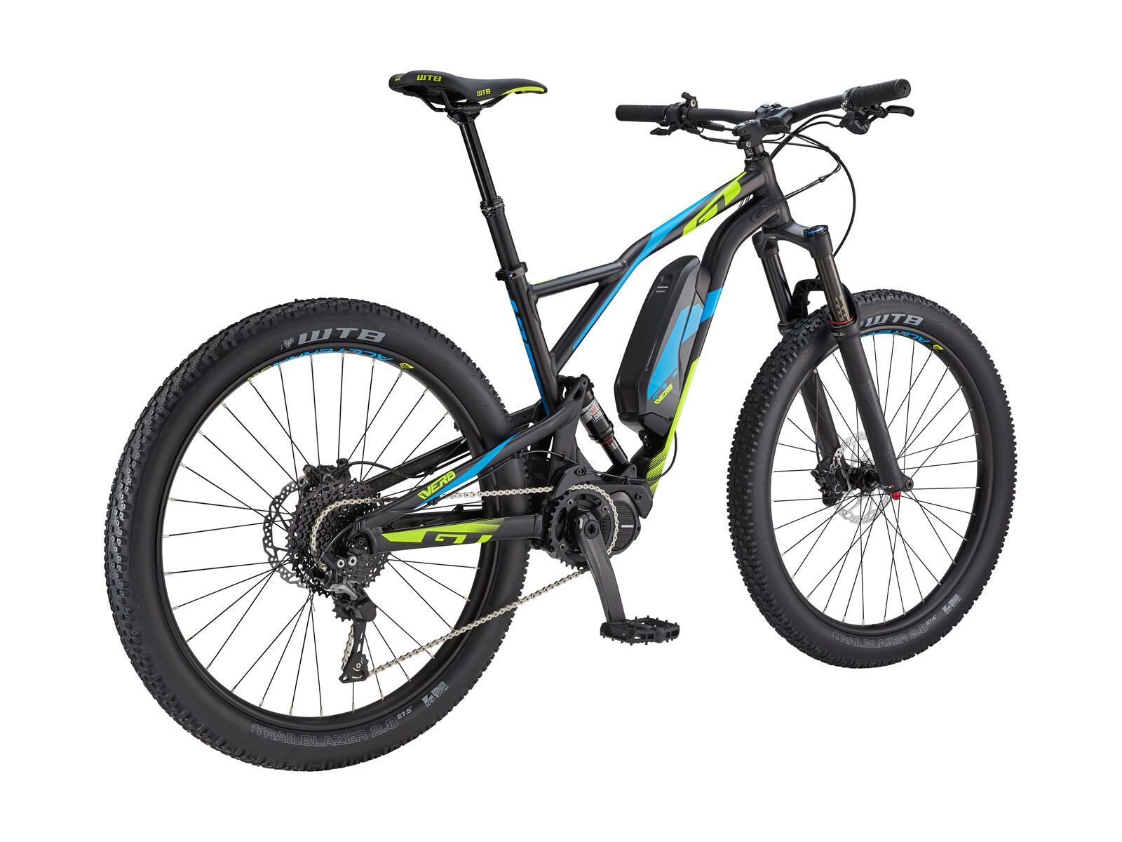 GT eVerb AMP, satin black w/ neon yellow & cyan - Bild 4