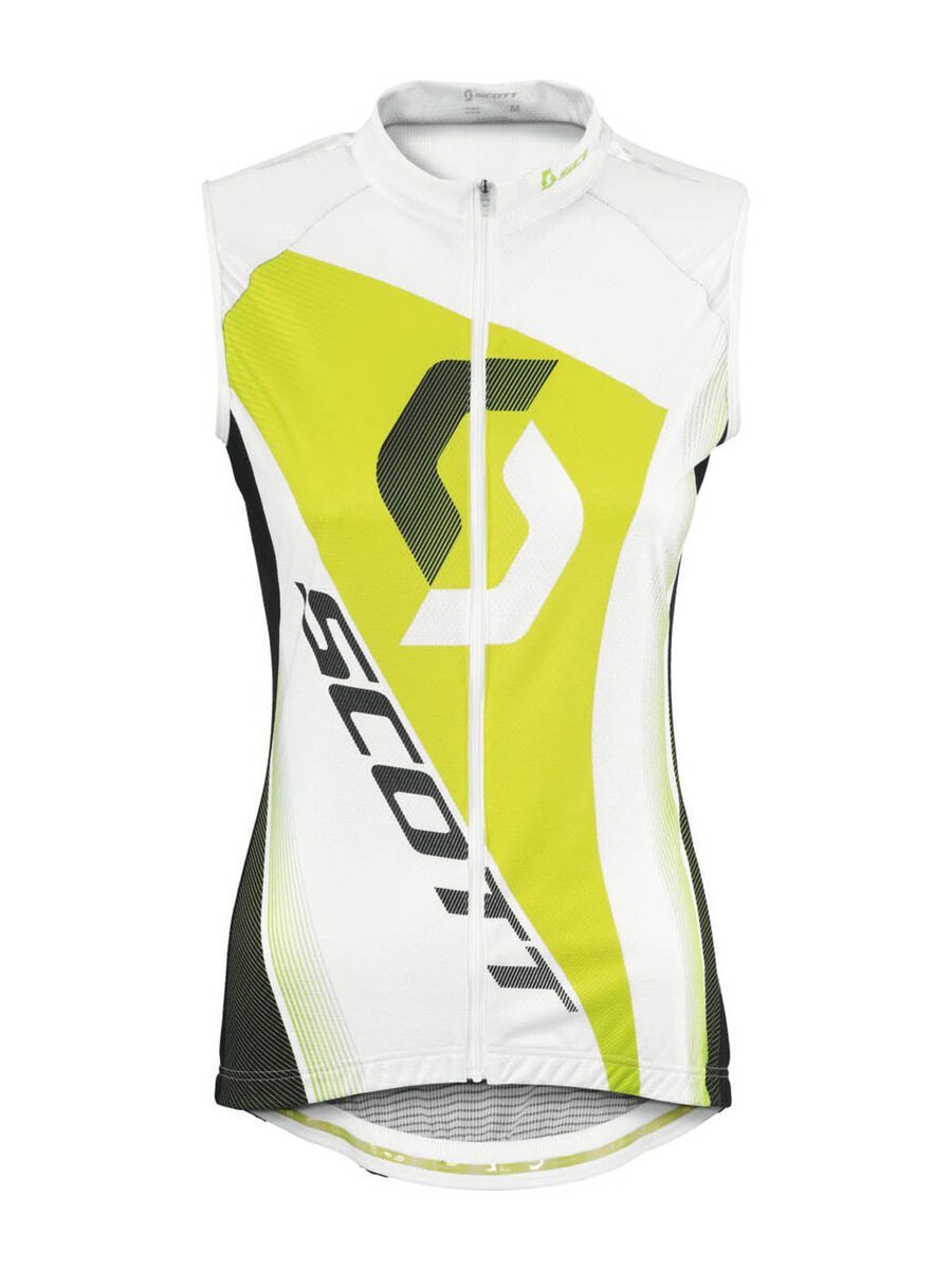 Scott Shirt Womens RC w/o sl, white/lime green - Bild 1