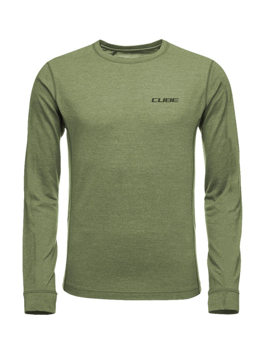 Cube ATX Utility Trikot langarm, olive - Bild 1