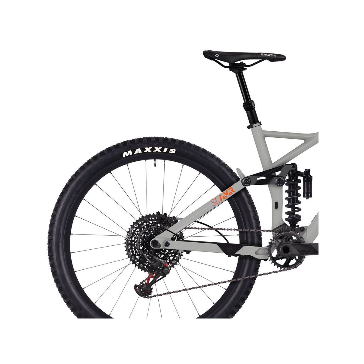 Ghost SL AMR 8.7 AL, smoke gray/neon red/monarch orange - Bild 5