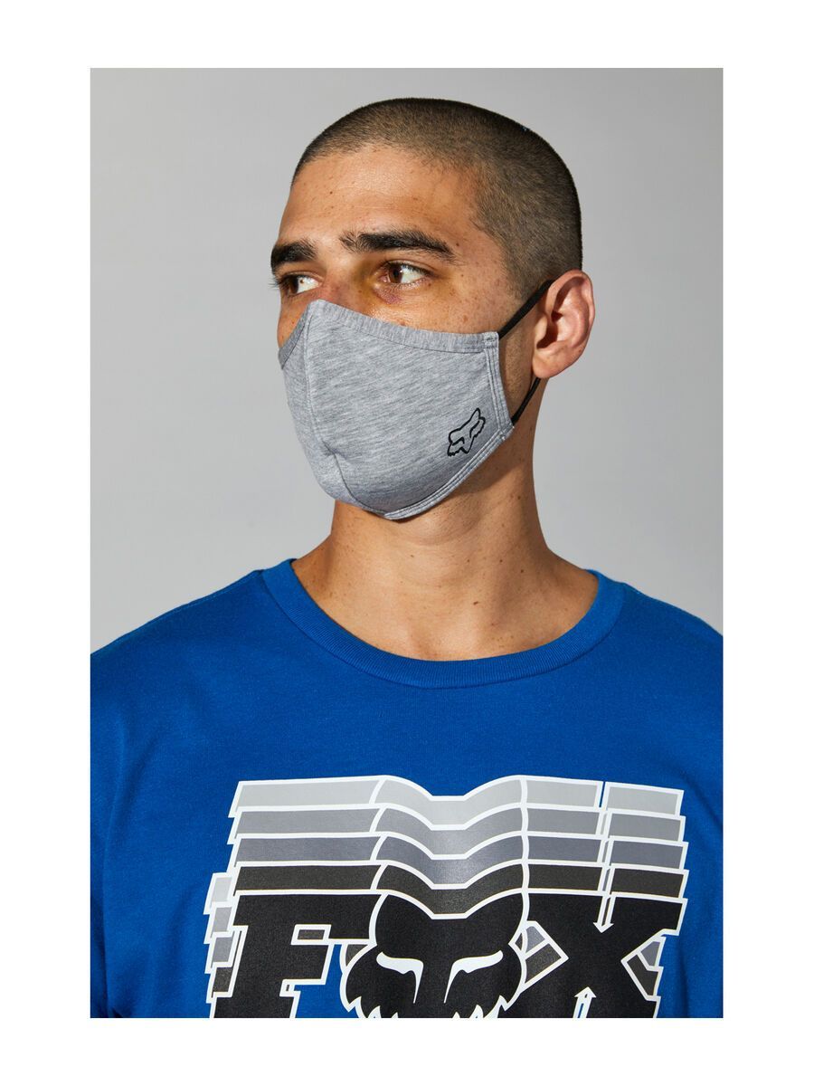 Fox Face Mask (nicht retournierbar), heather grey - Bild 6