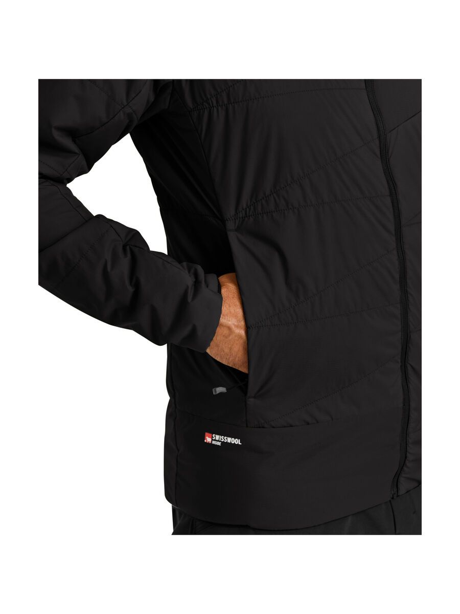 Ortovox Swisswool Piz Duan Jacket M, black raven - Bild 6