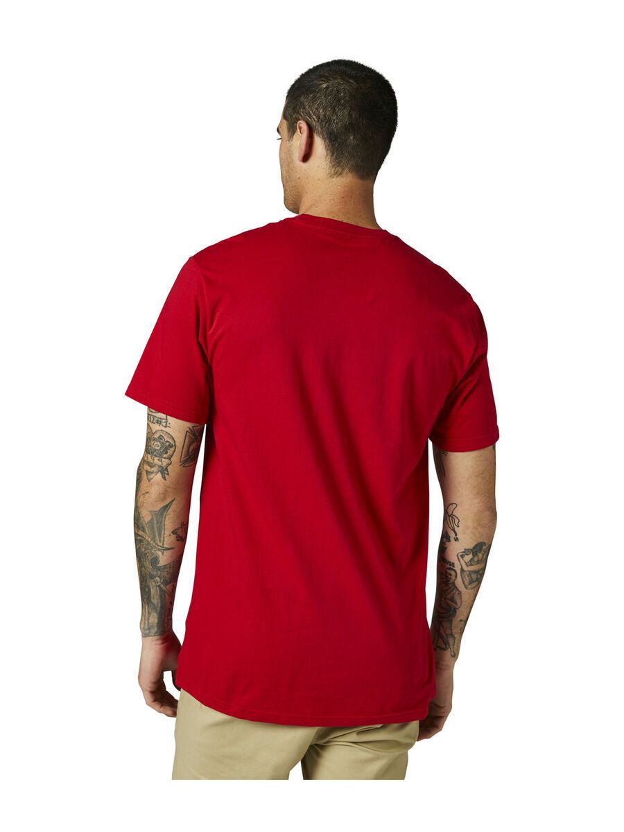 Fox Legacy Fox Head SS Tee, flame red - Bild 2