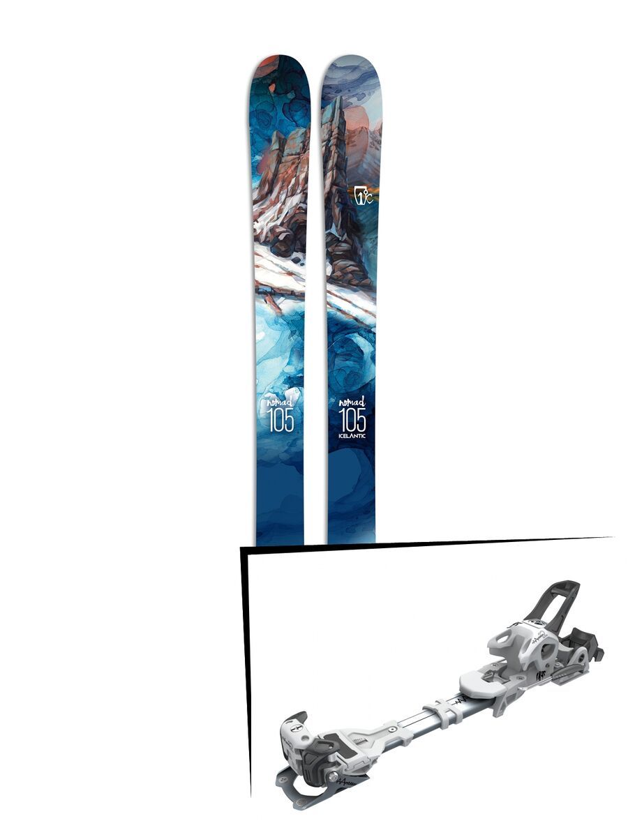 Set: Icelantic Nomad 105 2017 + Tyrolia Ambition 12 (1715203) - Bild 1