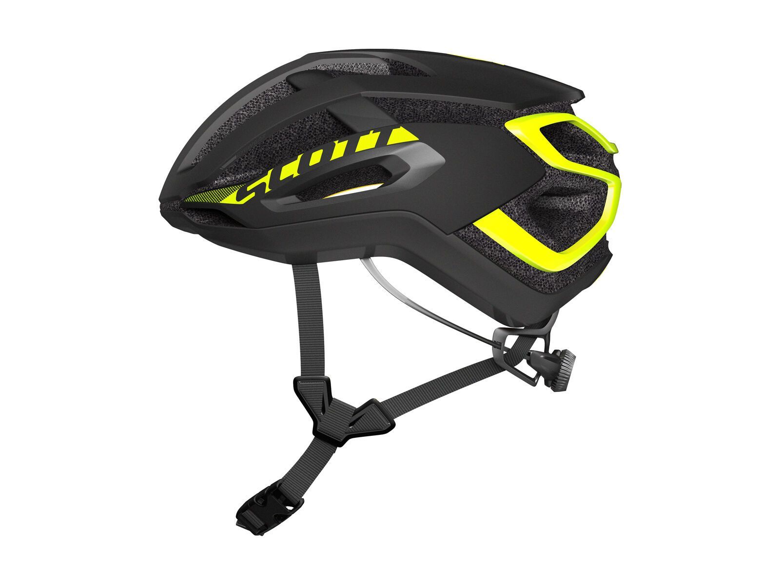 Scott Centric Plus Helmet, black/yellow RC - Bild 2