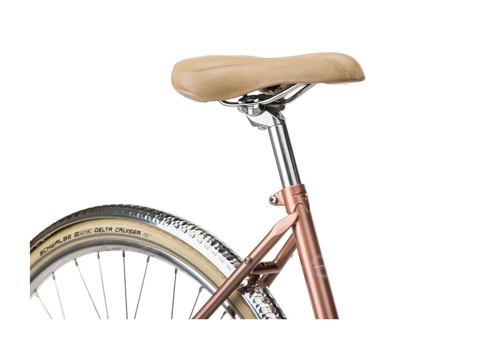 Creme Cycles Caferacer Lady Solo Disc, old gold - Bild 6