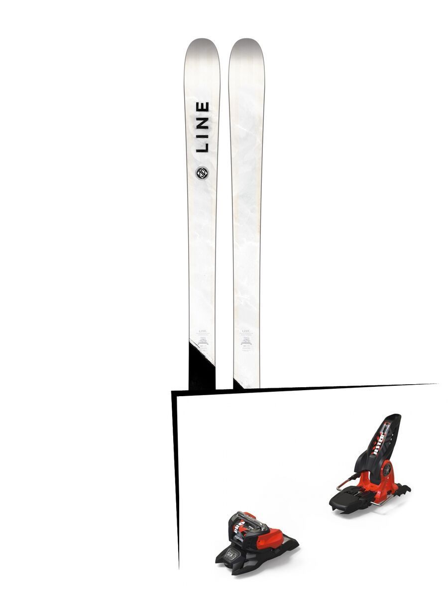 Set: Line Supernatural 86 2018 + Marker Jester 18 Pro ID black/flo-red - Bild 1