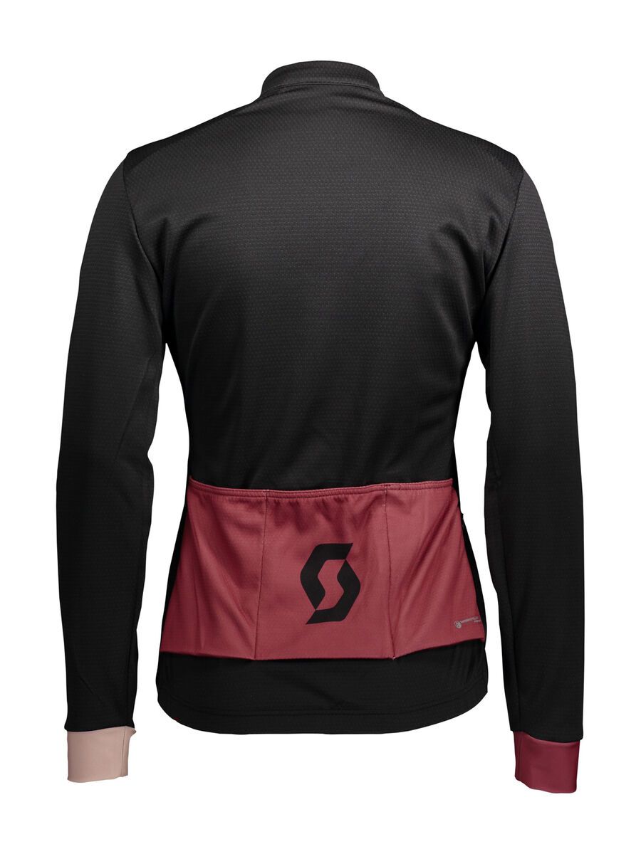 Scott RC Warm L/SL Women’s Shirt, black/ochre red - Bild 3