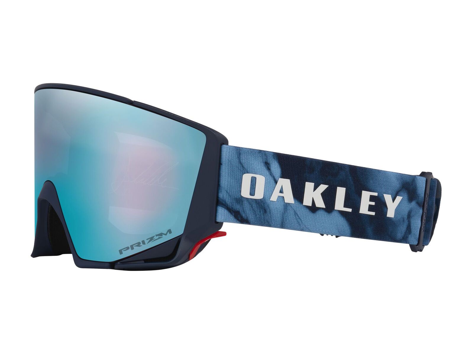 Oakley Flow Scape M Alexander Kilde Sign., Prizm Snow Sapphire Iridium & Iced - Bild 4