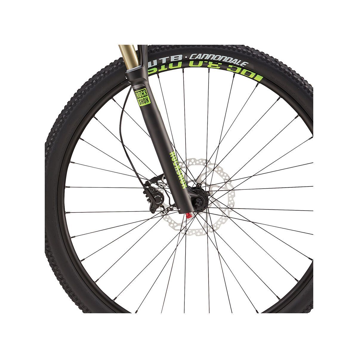 Cannondale Trail 1 29, matte jet black w/ gloss berzerker green, jet black - Bild 3