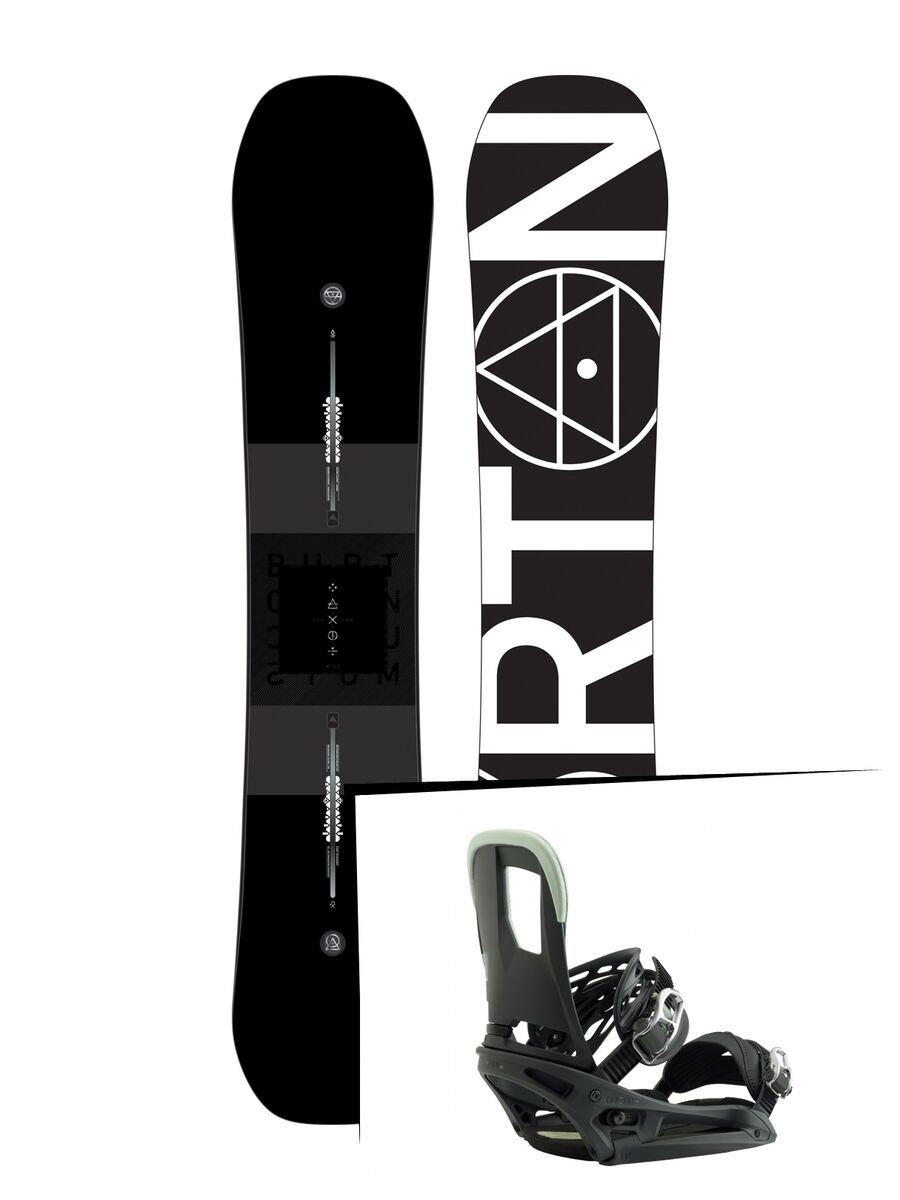 Set: Burton Custom X 2019 +  Cartel EST (2218387S) - Bild 1