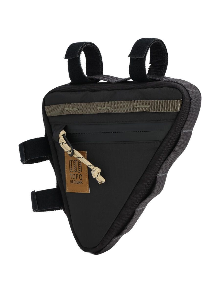 Topo Designs Bike Frame Bag, black/neutral - Bild 3