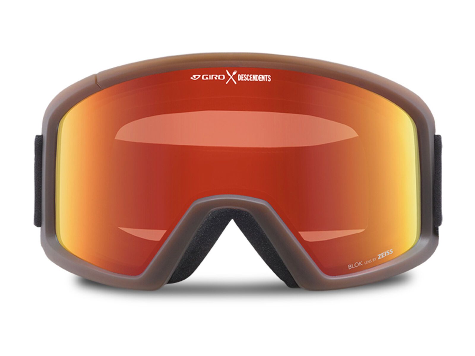 Giro Blok, black/dark roast brown, amber scarlet - Bild 2