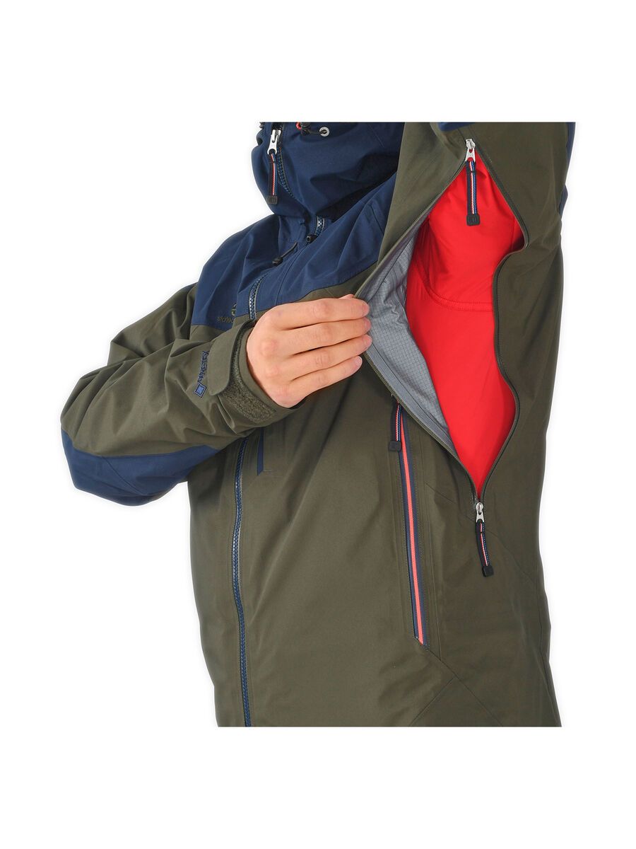 Elevenate Men's Bec de Rosses Jacket, deep forest - Bild 7