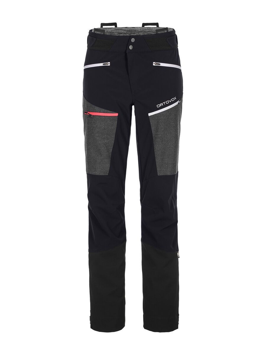 Ortovox Merino Naturtec Plus Pordoi Pants W, black raven - Bild 1