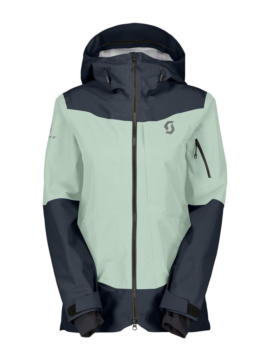 Scott Vertic Ripstop 3 Layer Women's Jacket, dark blue/fresh green - Bild 1