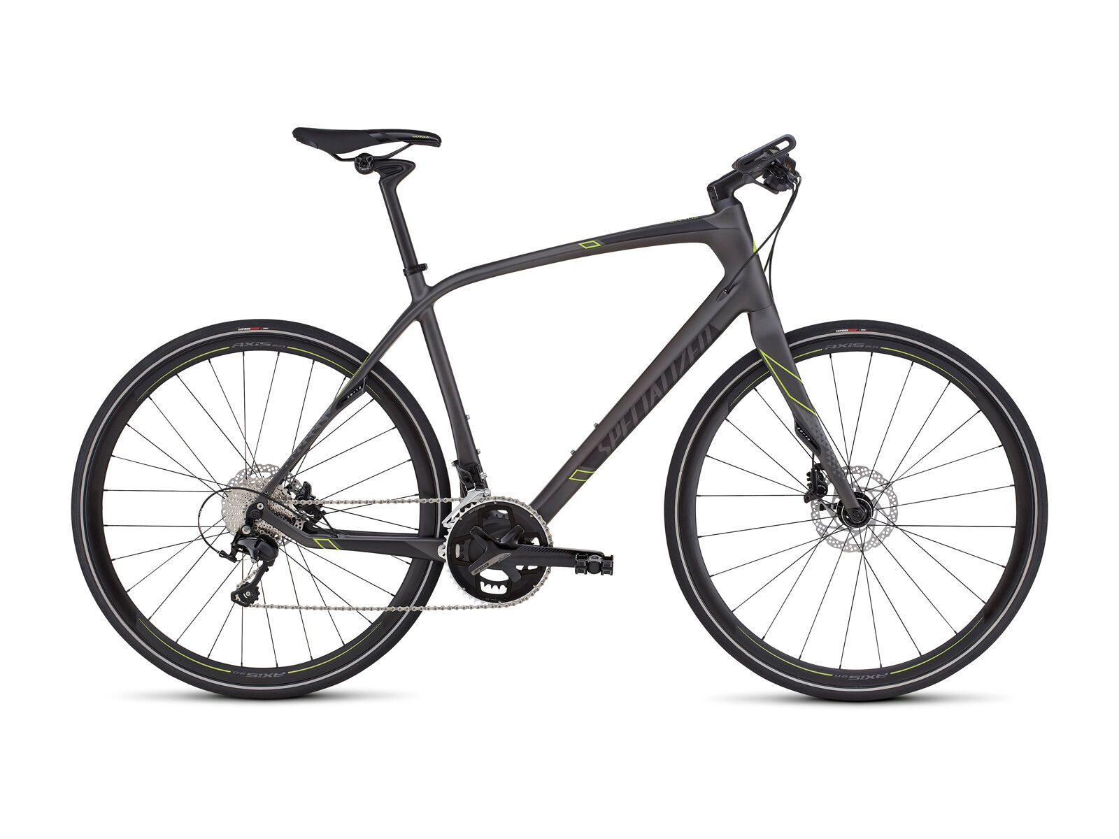 Specialized Sirrus Expert Carbon Disc, black/charcoal/hyper keyline - Bild 1