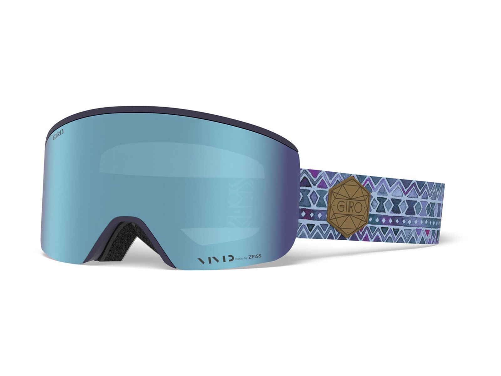 Giro Ella inkl. WS, blue tile/Lens: vivid royal - Bild 1