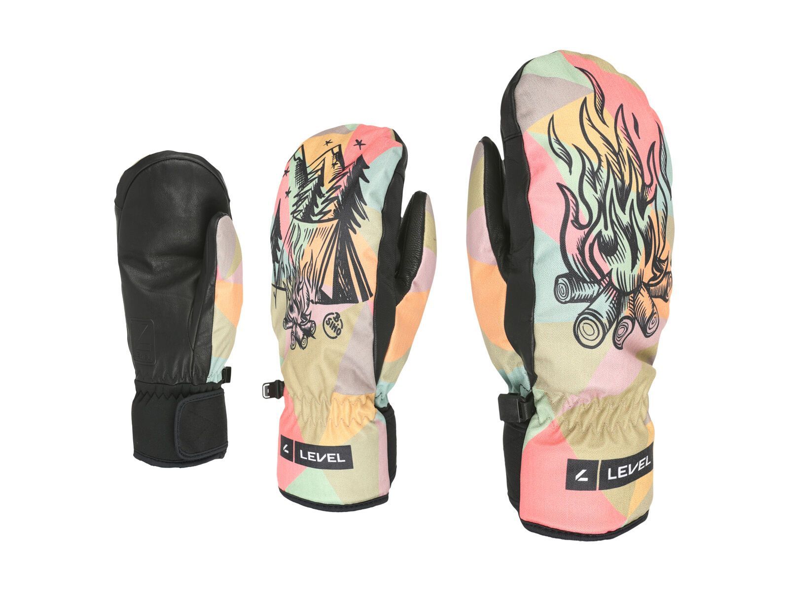 Level Vertigo Pro Mitt, black-camo - Bild 1