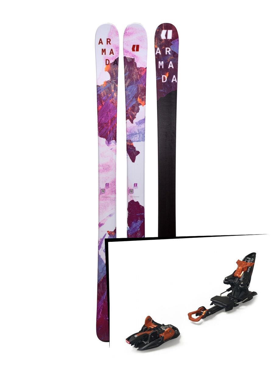Set: Armada Victa 93 2019 + Marker Kingpin 13 black/copper - Bild 1