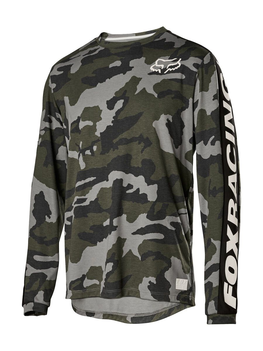 Fox Ranger Drirelease LS Fox Jersey, green camo - Bild 1