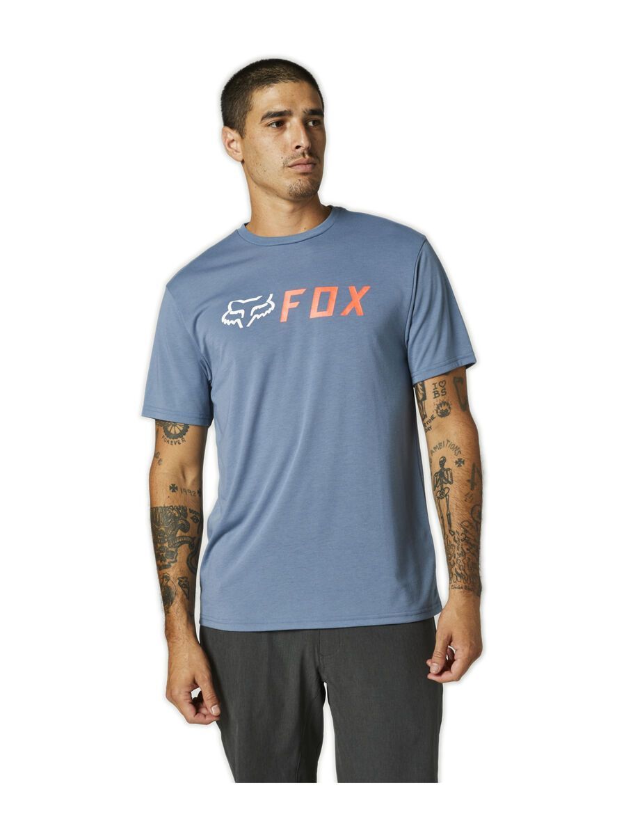 Fox Apex SS Tech Tee, matte blue - Bild 1