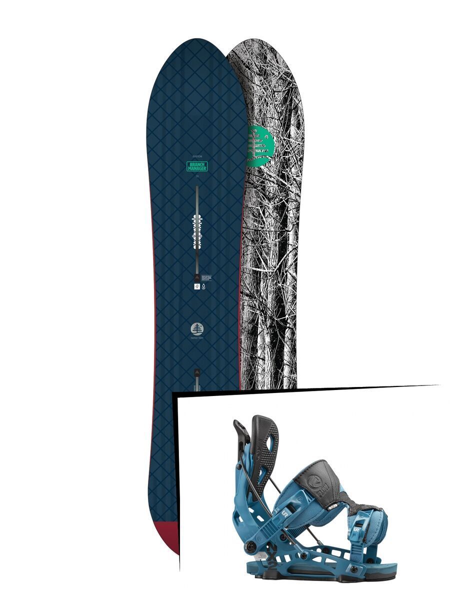 Set: Burton Branch Manager 2017 + Flow NX2 (1513118S) - Bild 1