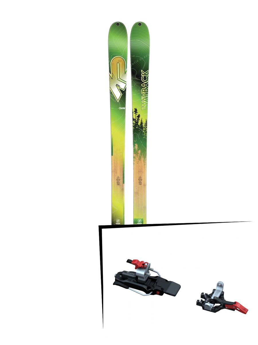 Set: K2 SKI Wayback 88 ECOre 2017 + ATK Crest (2322432) - Bild 1