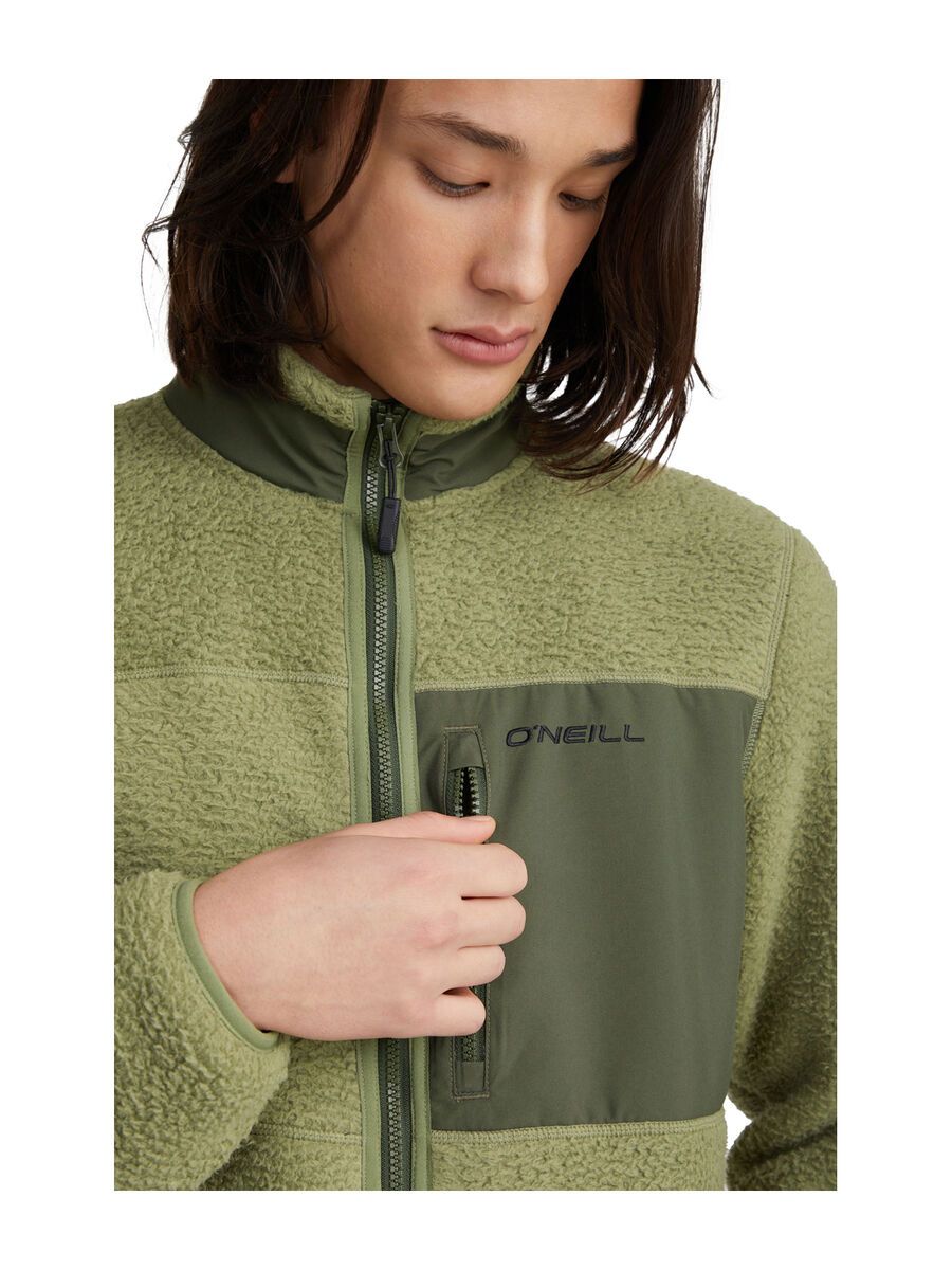 O’Neill Sherpa FZ Fleece, deep lichen green - Bild 8