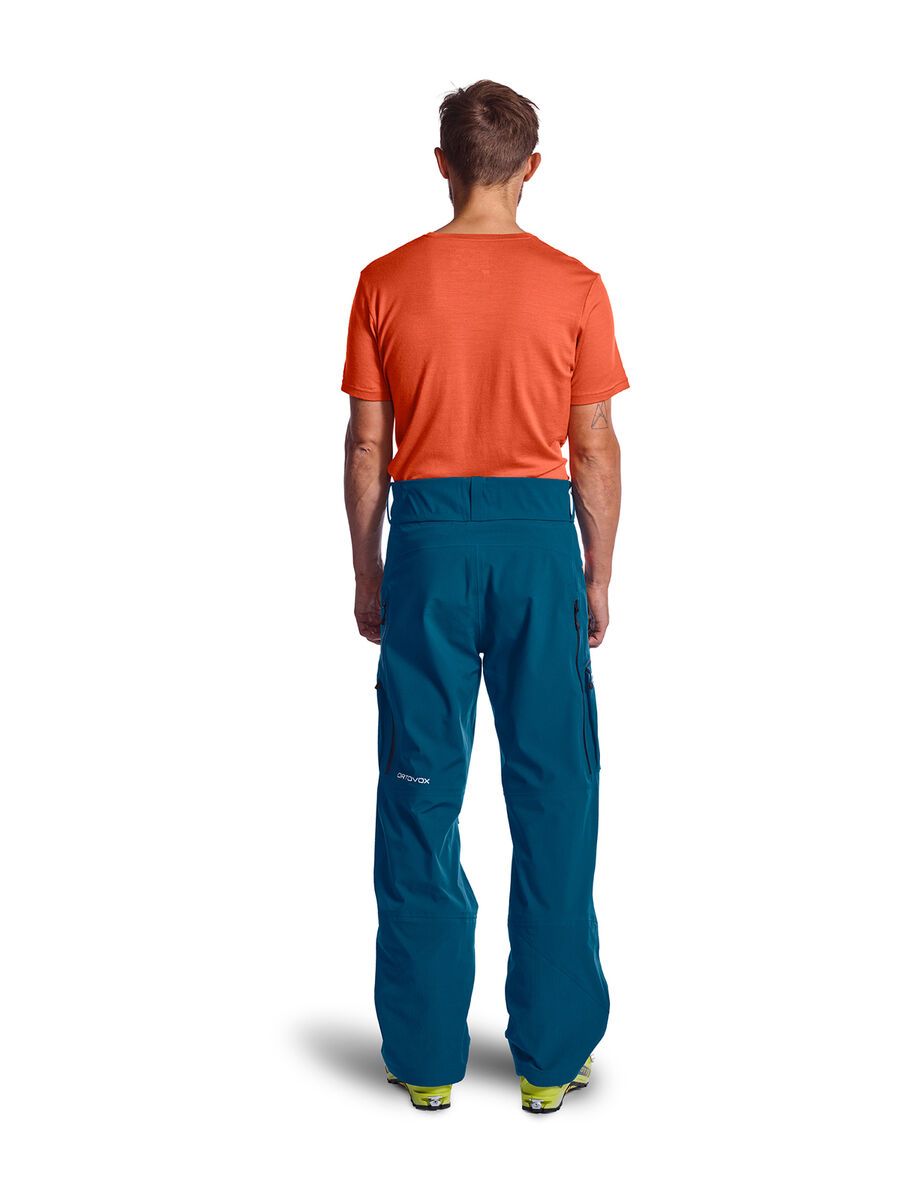 Ortovox 3L Deep Shell Pants M, petrol blue - Bild 7