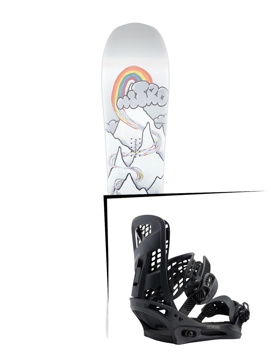 Set: Nitro Quiver Treehugger 2017 + Burton Genesis (1712772S) - Bild 1
