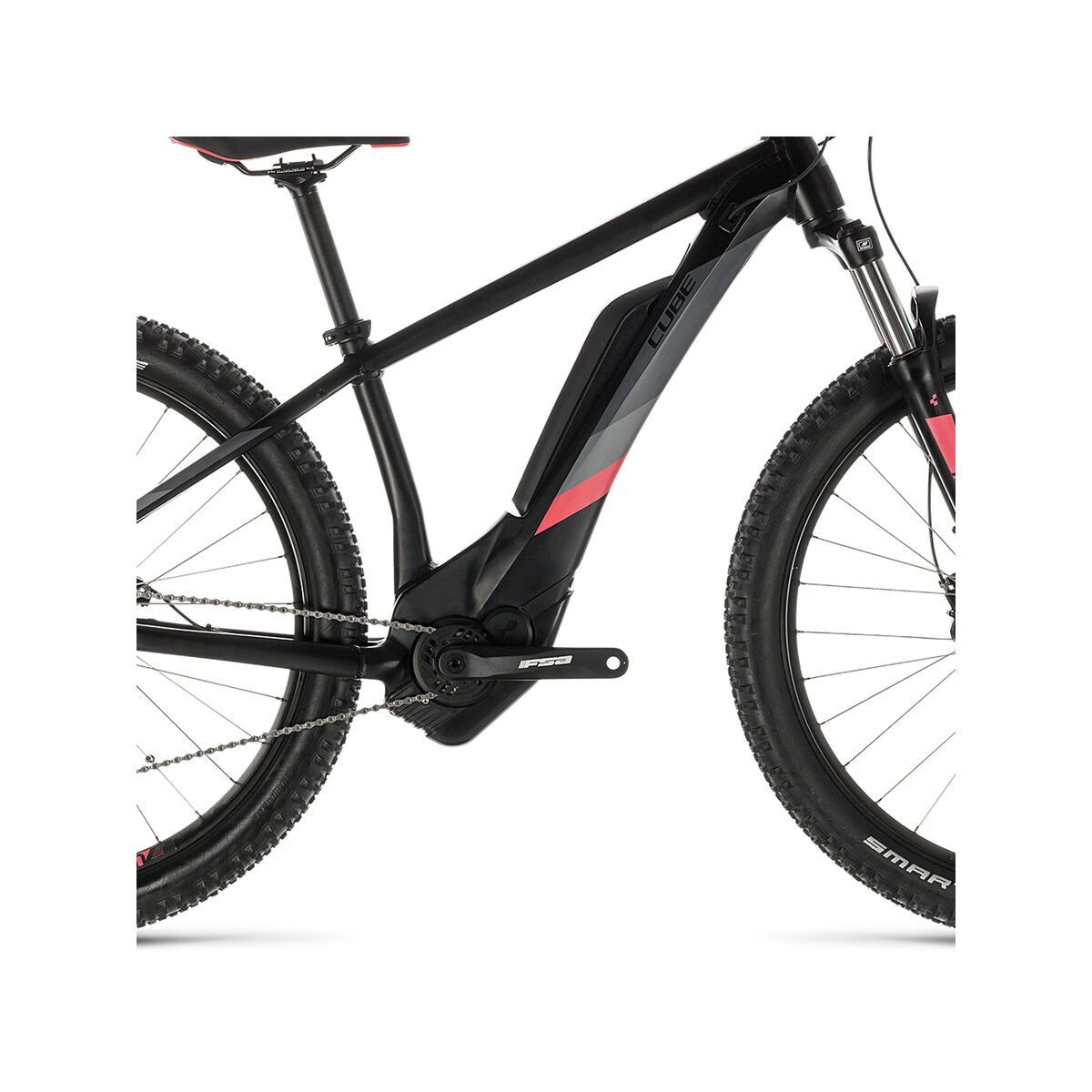 Cube Access Hybrid Pro 500 27.5, black´n´coral - Bild 3