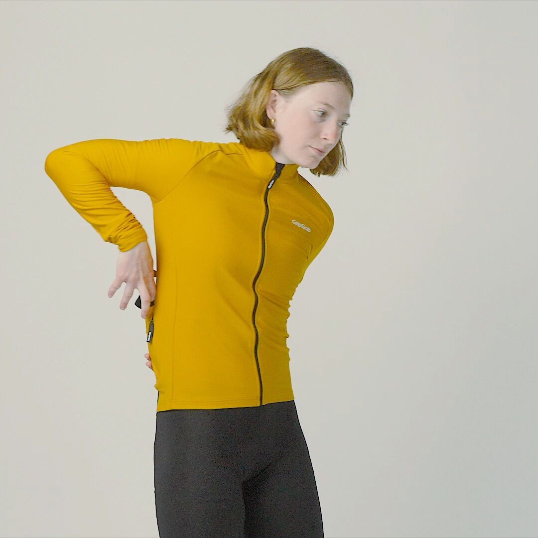 GripGrab Women's PACR Windproof Lightweight Vest, navy blue - Video 11