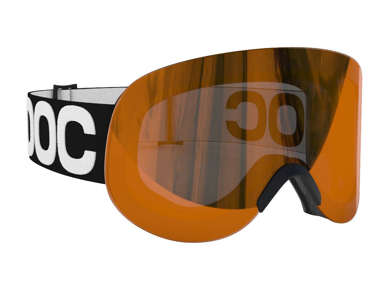 POC Lid, Uranium Black/Persimmon/Red mirror - Bild 1