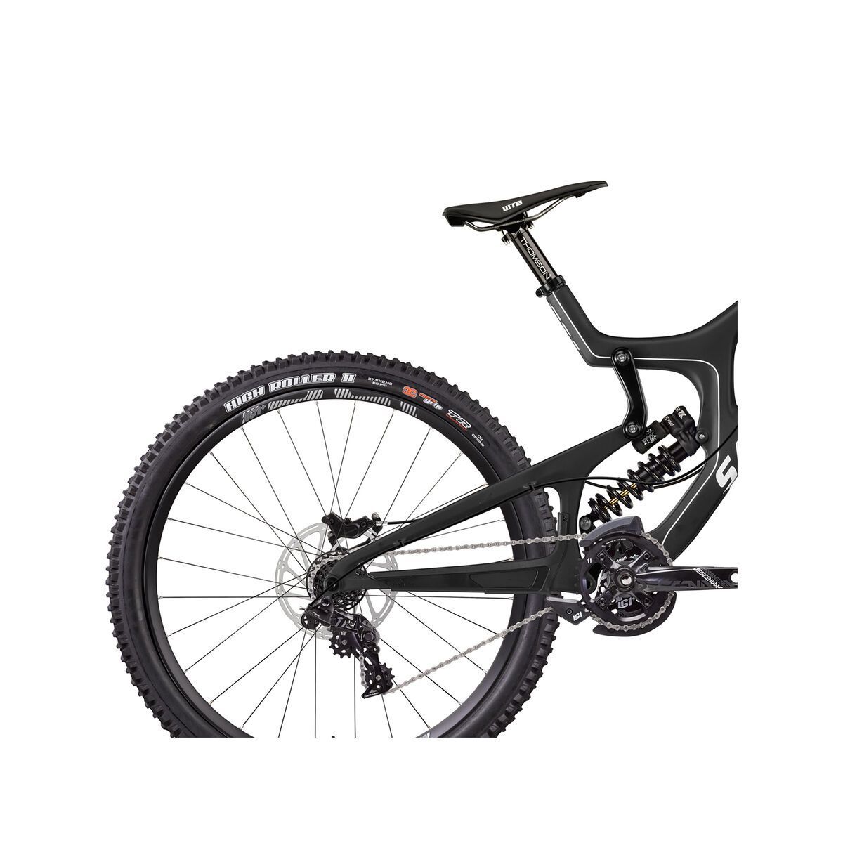 Santa Cruz V10 C S, matte carbon and white - Bild 6