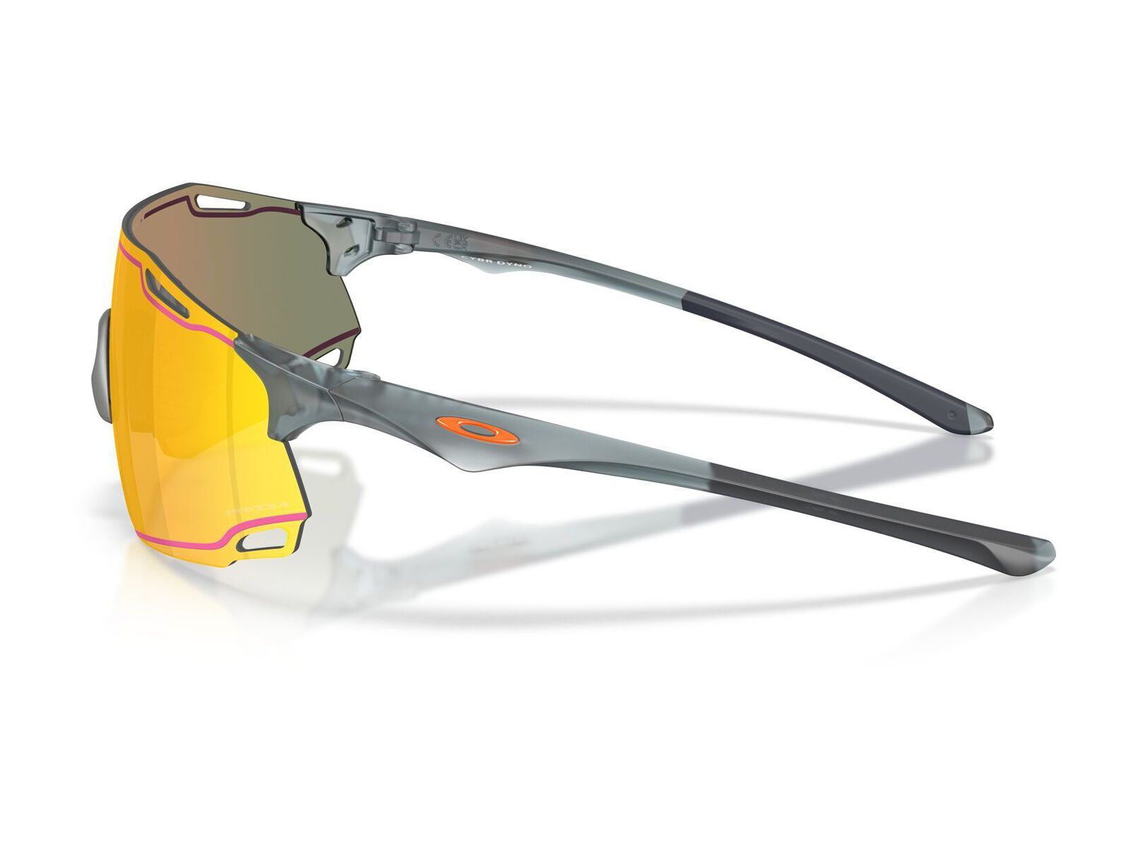 Oakley Cybr Dyno, Prizm Ruby w/ Pink Ink / matte crystal black - Bild 9