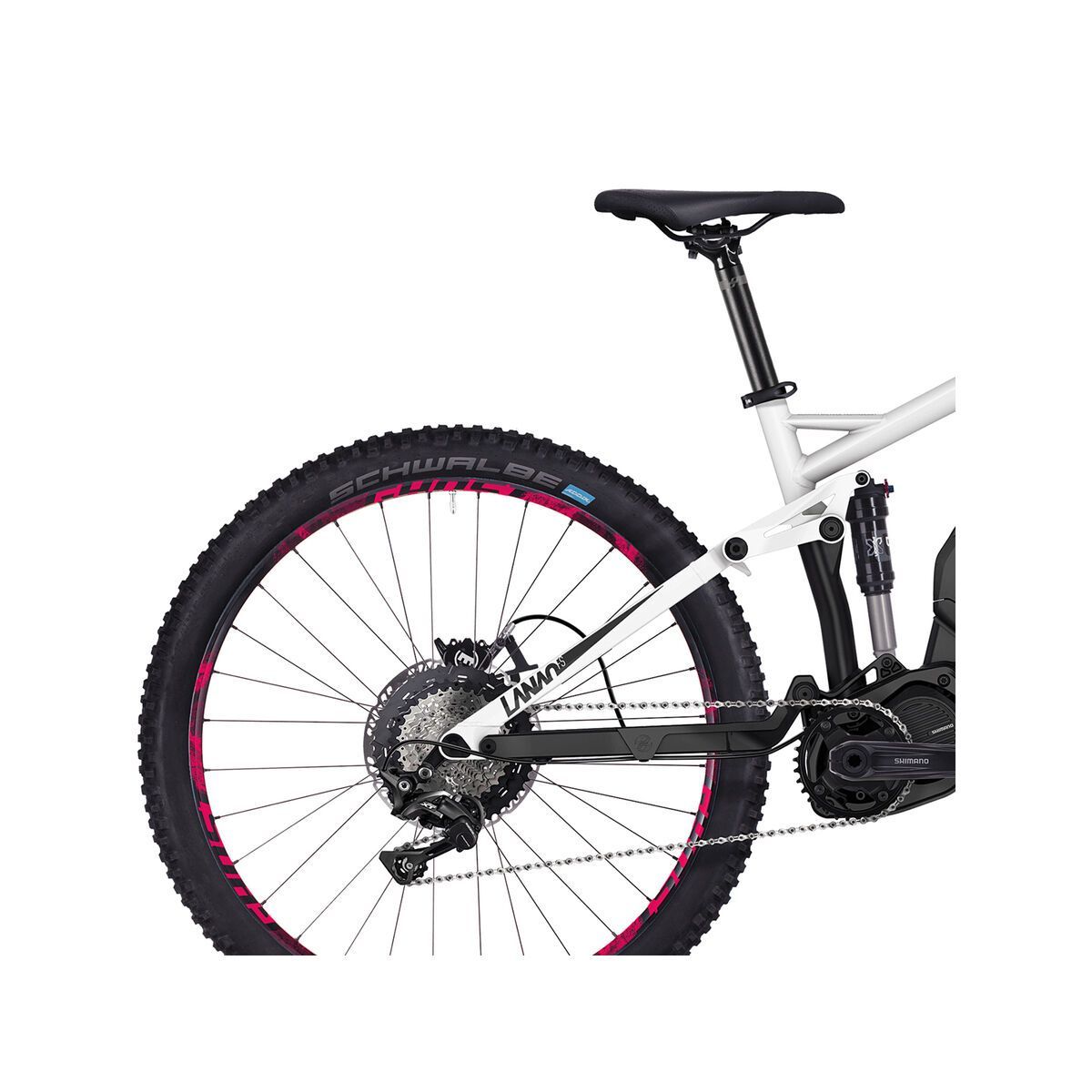 Ghost Hybride Lanao FS S3.7+ AL, star white/night black/neon pink - Bild 6