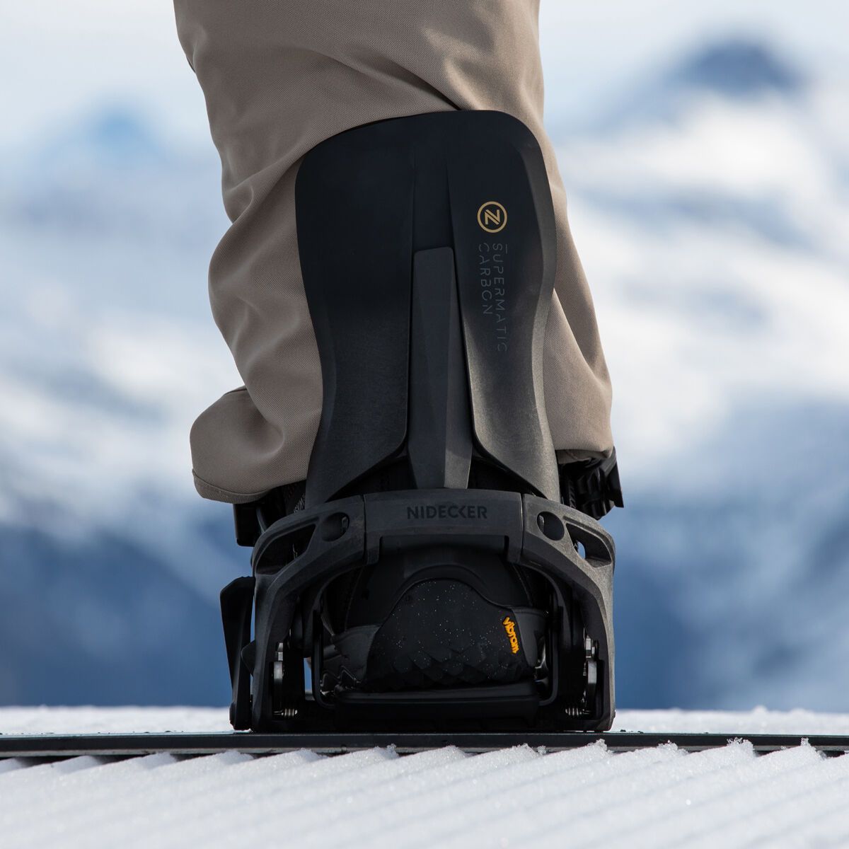 Nidecker Carbon Supermatic, black | BIKER-BOARDER.DE