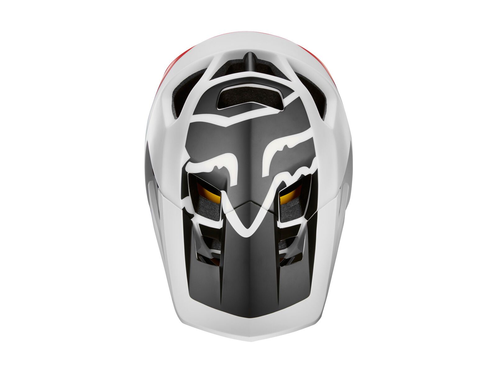 Fox Proframe Helmet Pistol, wht/blk/rd - Bild 4