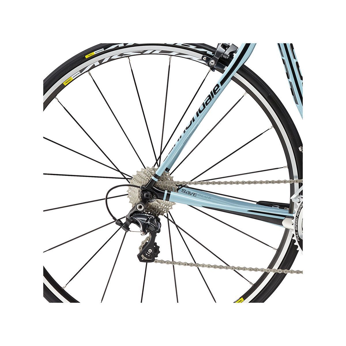 Cannondale Synapse Carbon Ultegra, blue with jet black, glosse - Bild 4