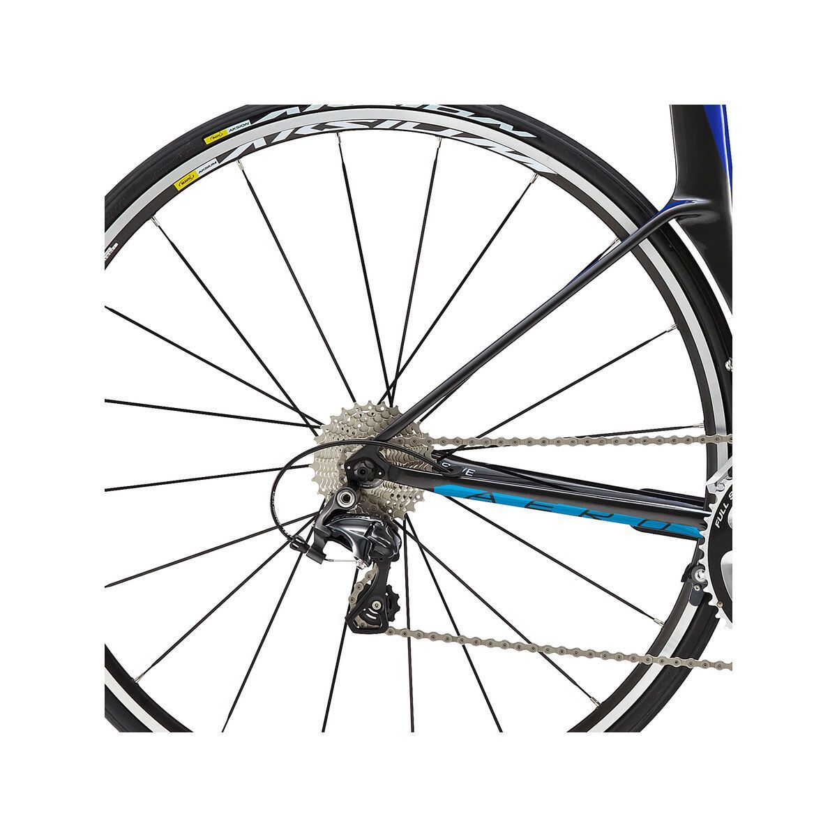 Cannondale Slice Ultegra, exposed unidirectional carbon w/ ultra blue and abyss matte - Bild 4