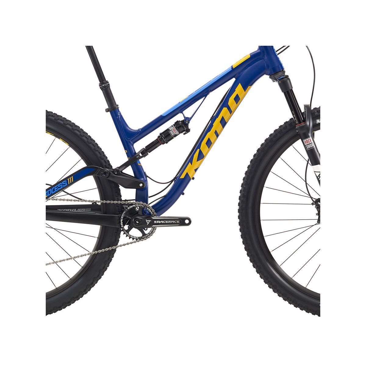 Kona Process 111 DL, matt navy & black w/ gloss yellow & blue decals - Bild 3