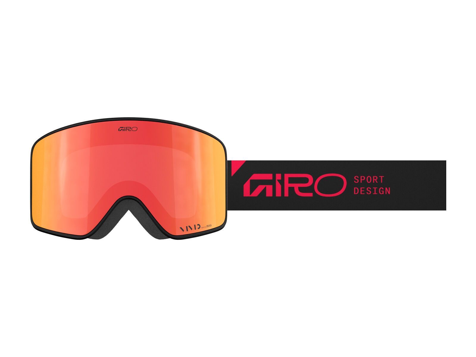 Giro Method II, Vivid Ember / stacked black/red - Bild 1